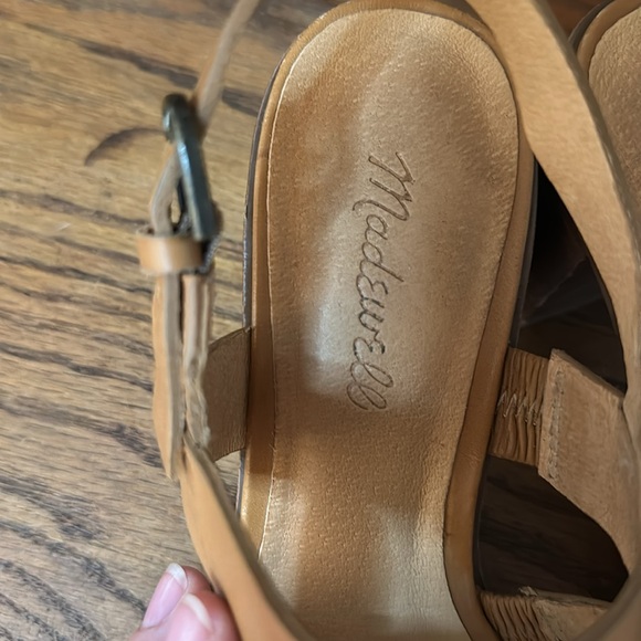 Madewell leather tan sandal size 9 - Picture 4 of 6